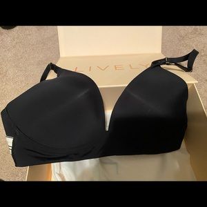 NWT Lively, no wire, black bra
